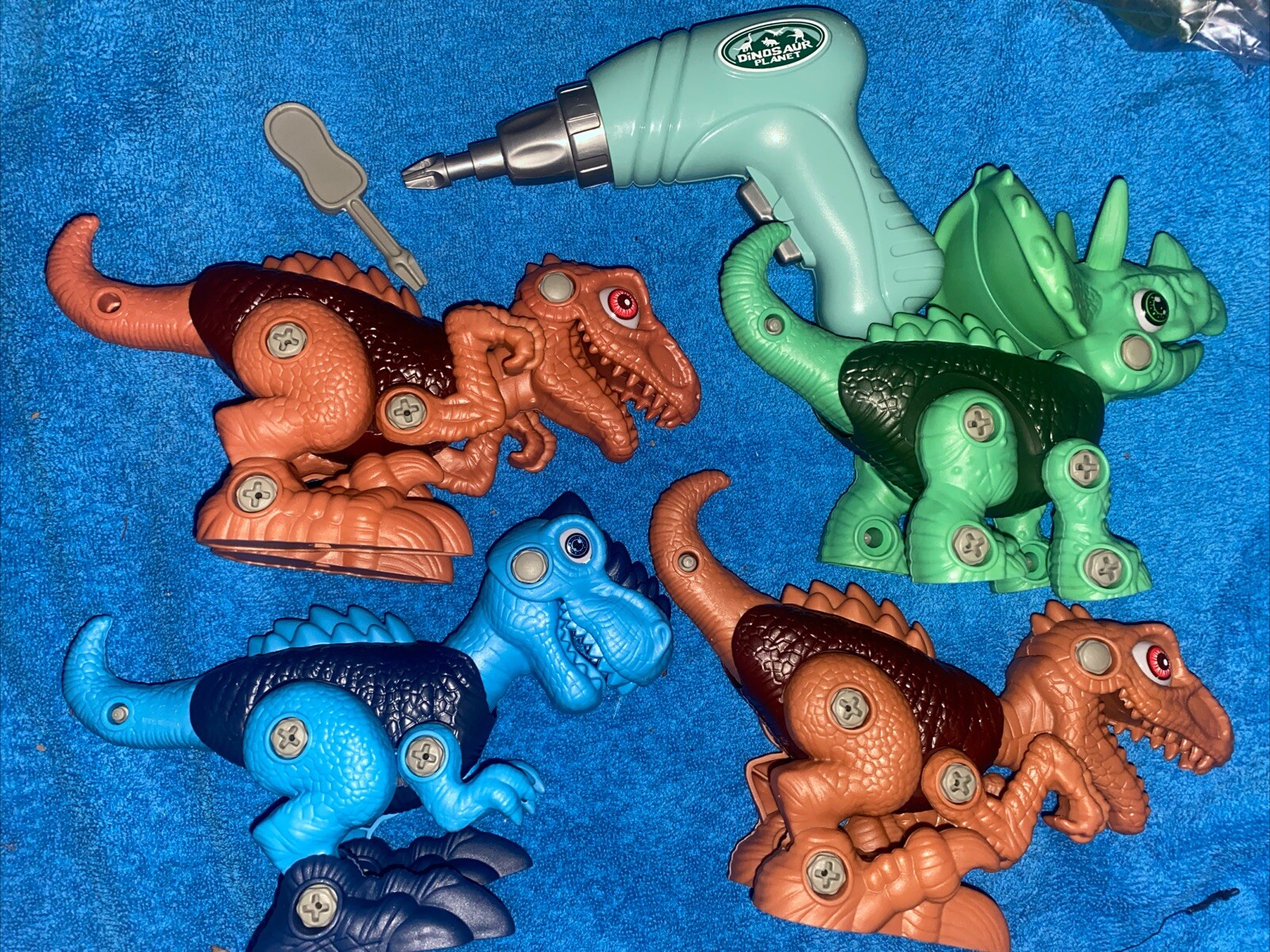 Take Apart Dinosaur Toys for 3 Yrs & Up STEM Educational Toys 4 Dinos And Tools