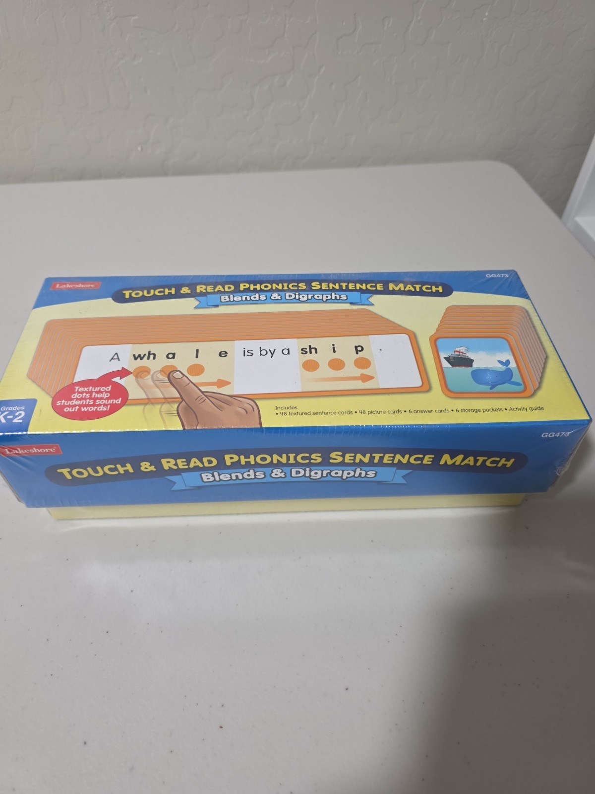 NEW Lakeshore Touch & Read Phonics Sentence Match New