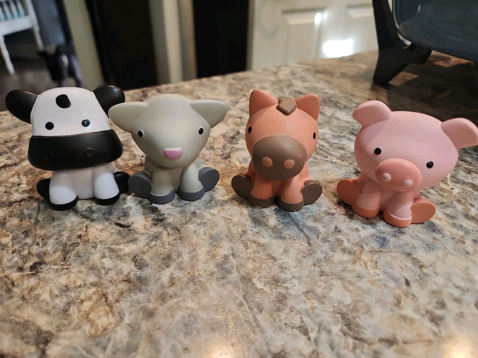 Learning Resources Peekaboo Learning Farm Colorful Animal Replacements Lot Of 4