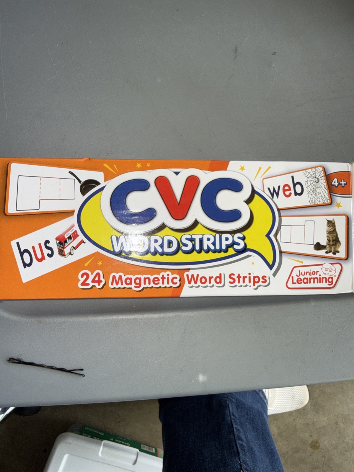 CVC magnetic word strips