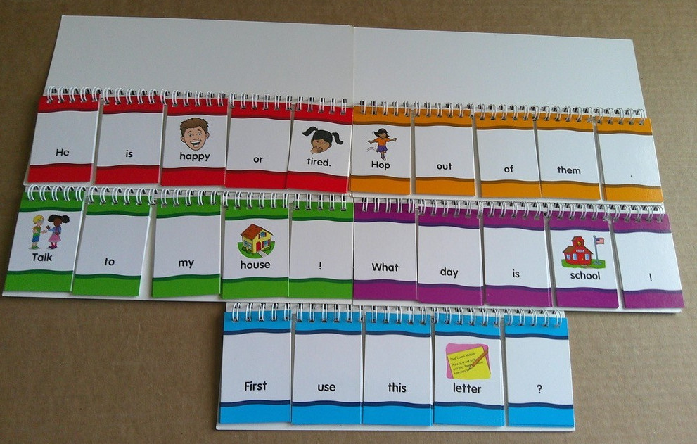Lakeshore Flip & Read Sight-Word Sentences Set #HH706 Educational Reading Kit