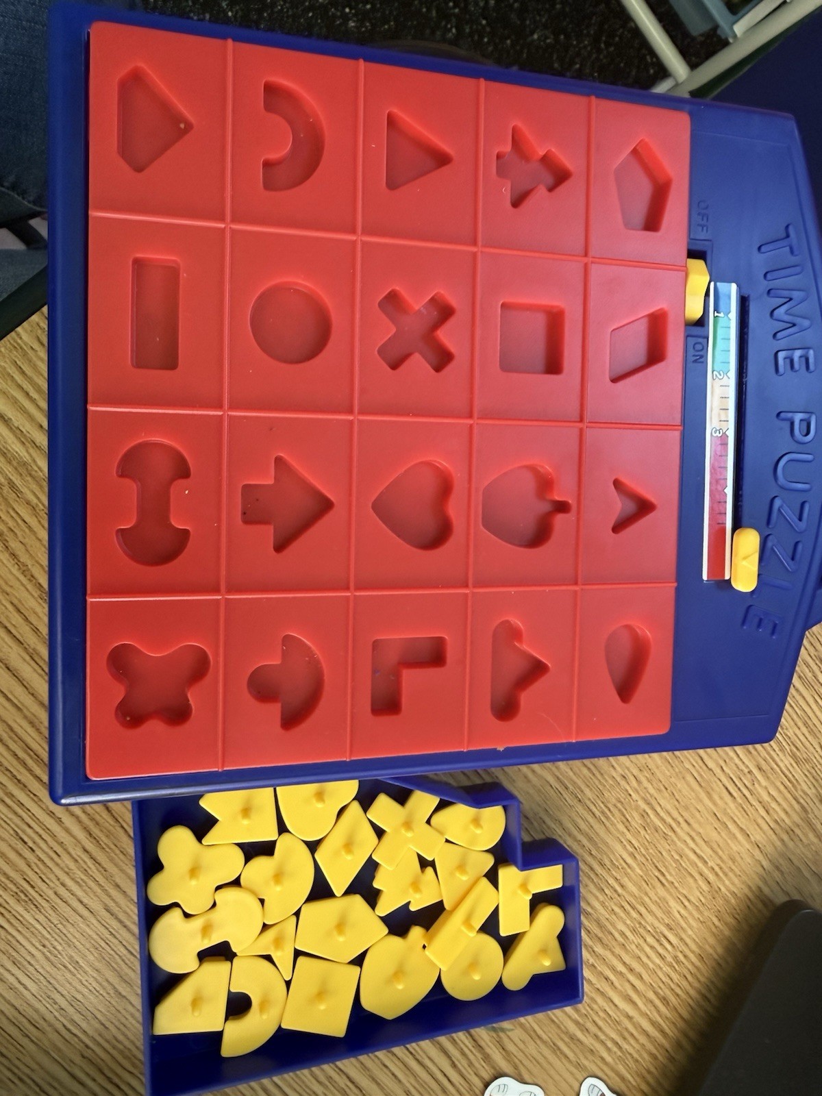 Shape Puzzle Pop Up Board Game Matching Fine Motor Skills Complete No Box PreK