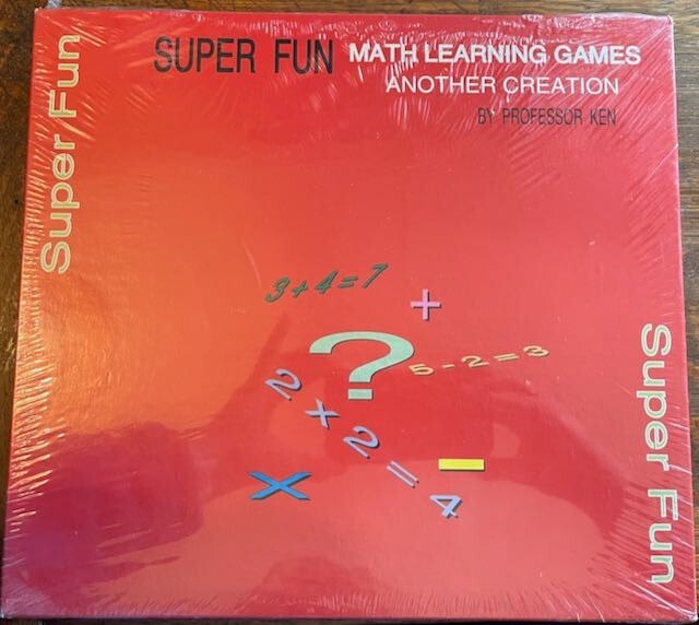SUPER FUN: Math Learning Games another creation by Professor Ken