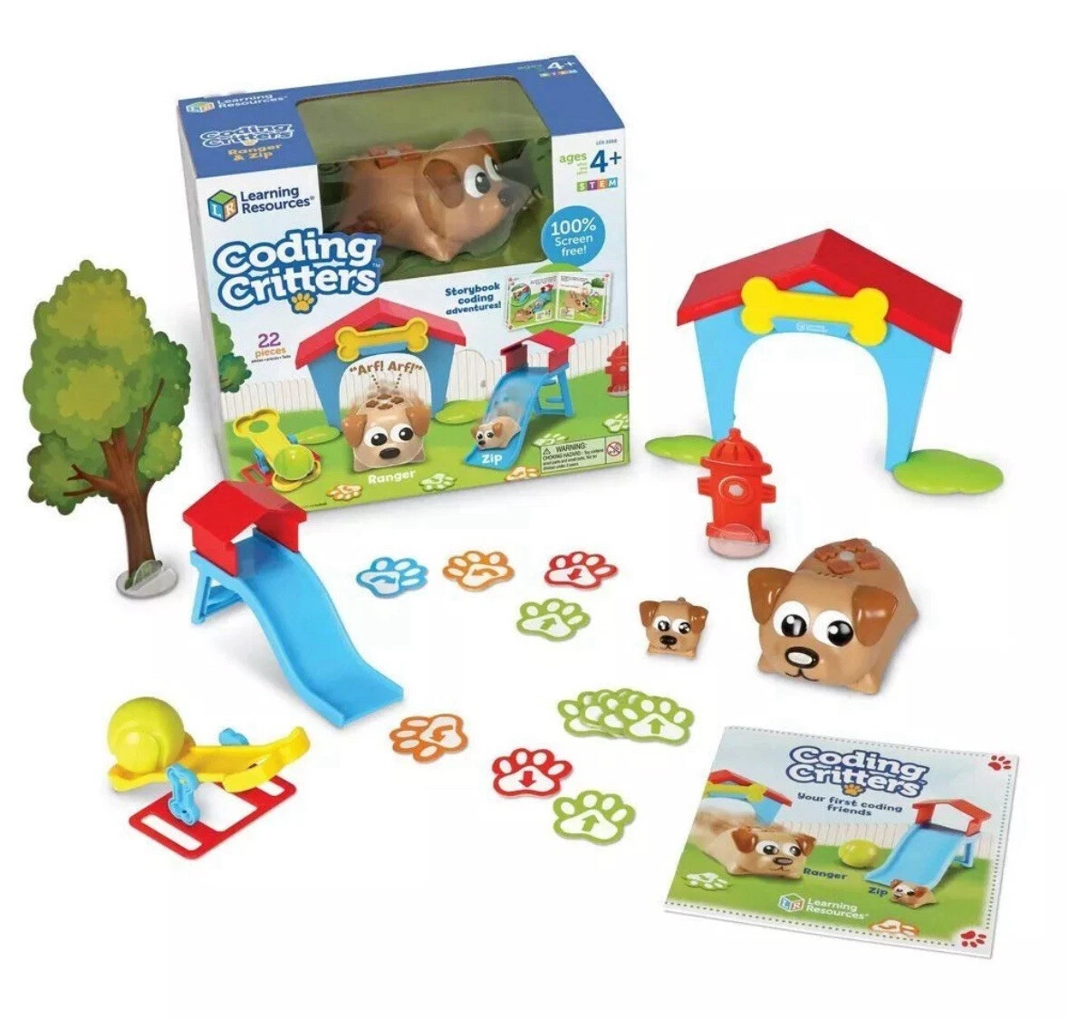 Learning Resources Coding Critters Ranger & Zip Educational Learning Games NEW