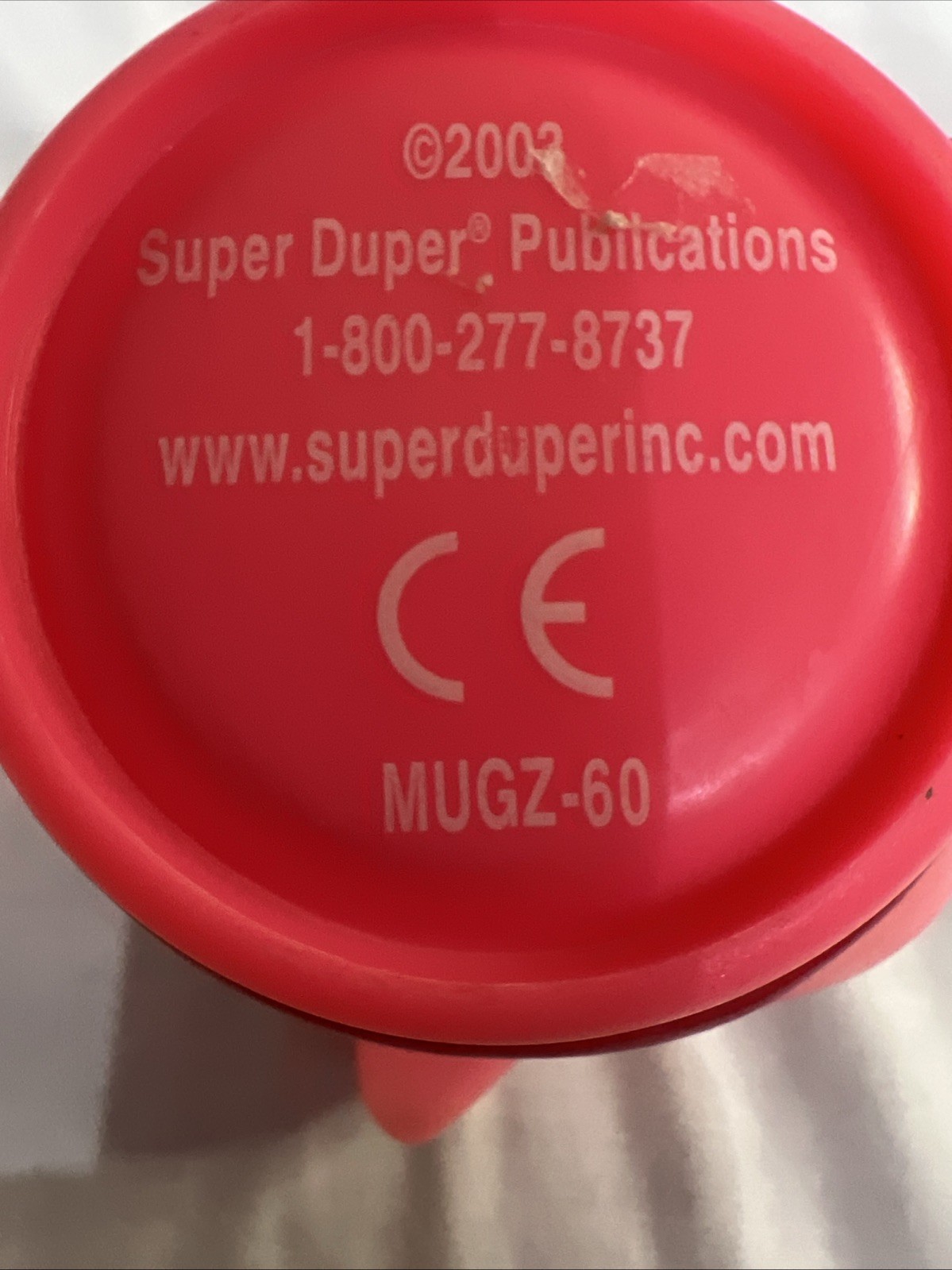 Vintage 2003 Super Duper Animal Mugs Set Of 5 Monkey Tiger Hippo Rhino Teddy