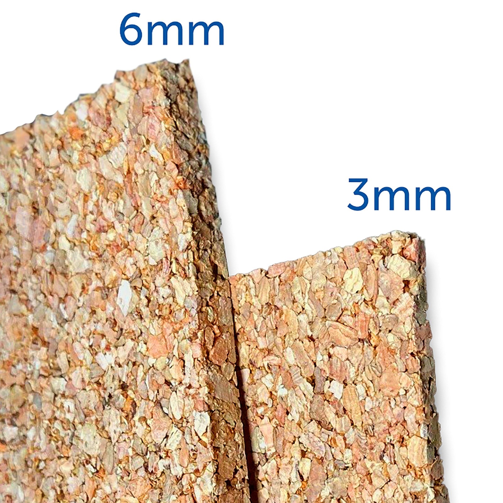 Flipside Cork Roll, 84 x 48, 6 mm, Brown Surface 6mm thick 4′ x 6′