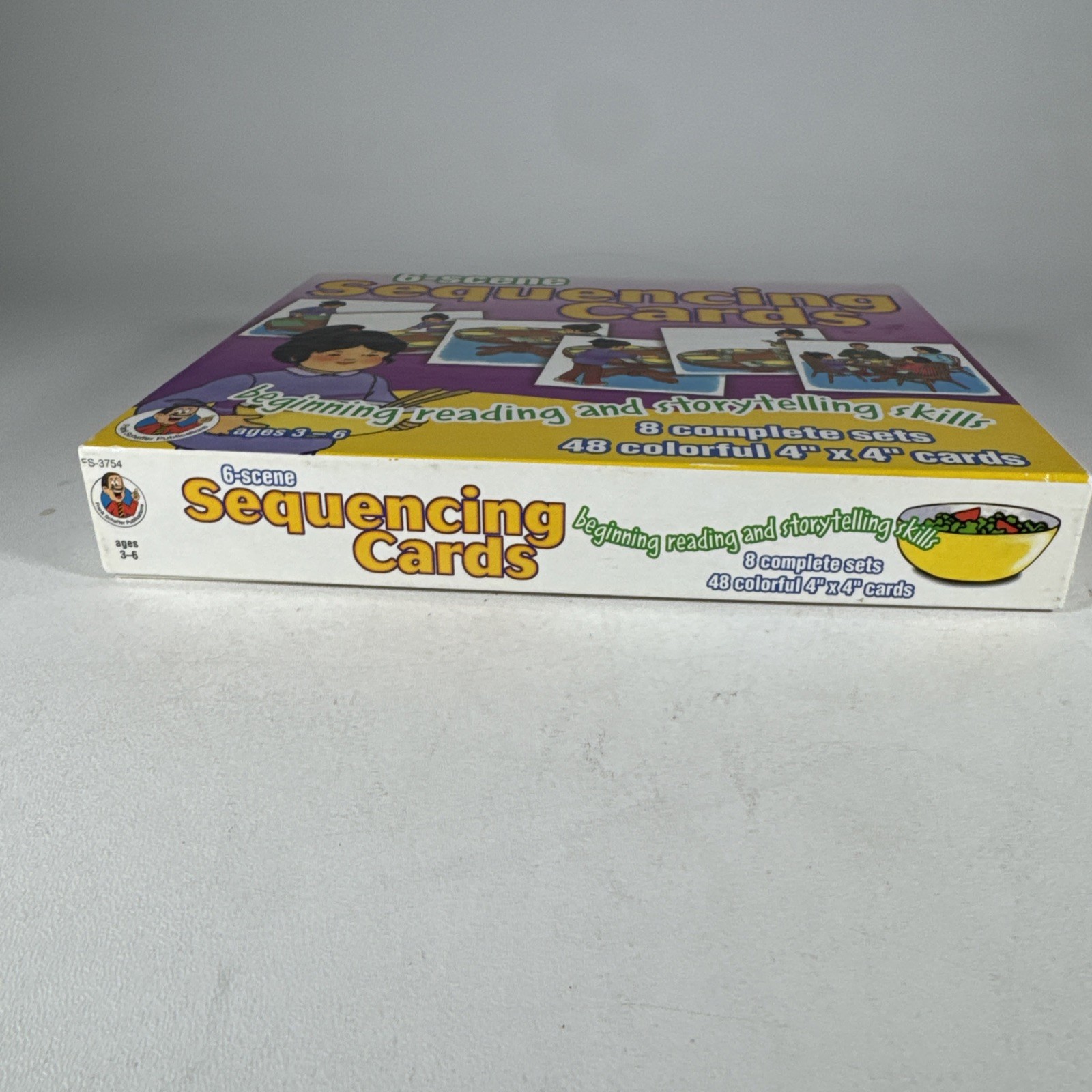 Educational 6-Scene Sequencing Cards ~ Kids Learning Game Cards-Complete