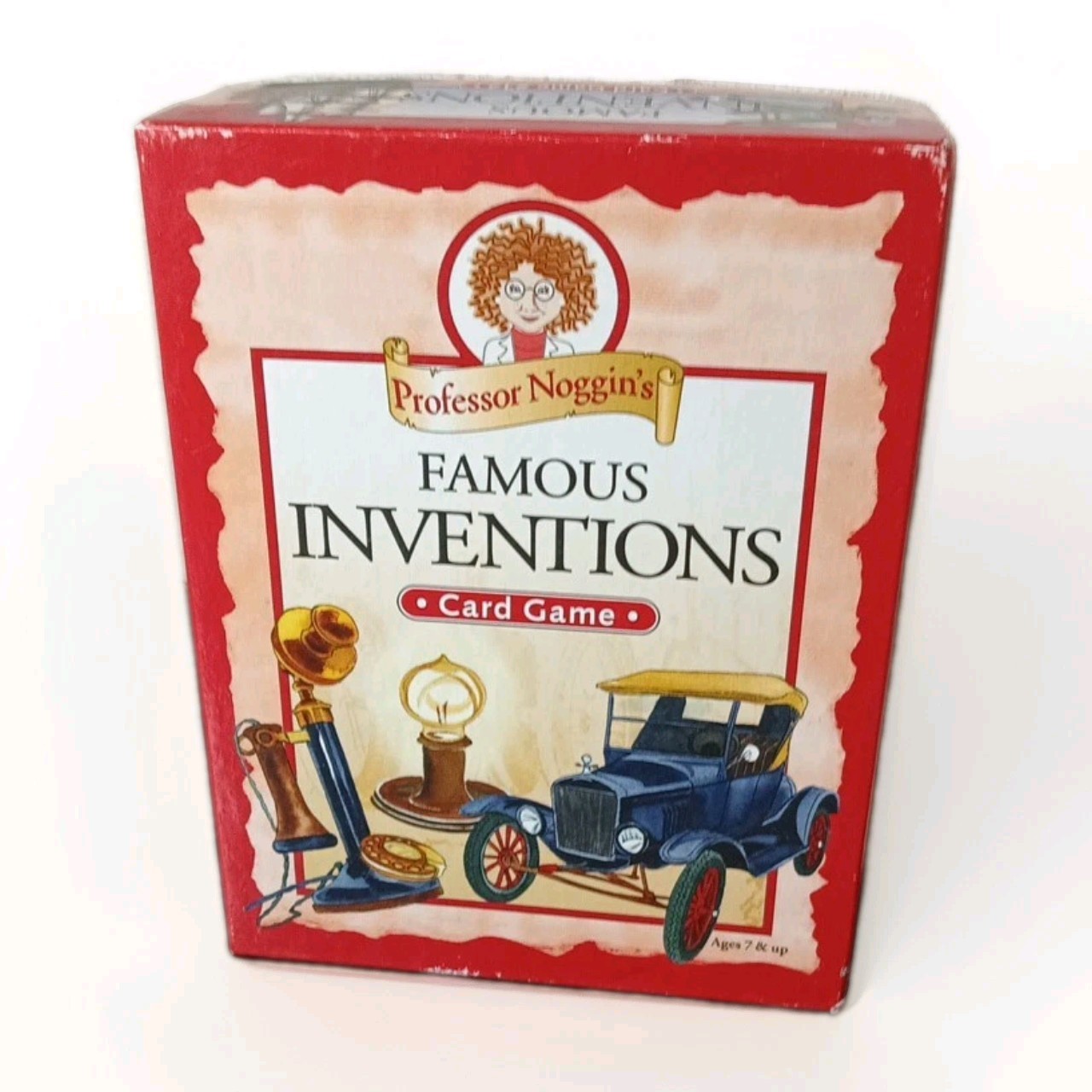 Professor Noggin’s Educational Card Game #12 Famous Inventions Complete