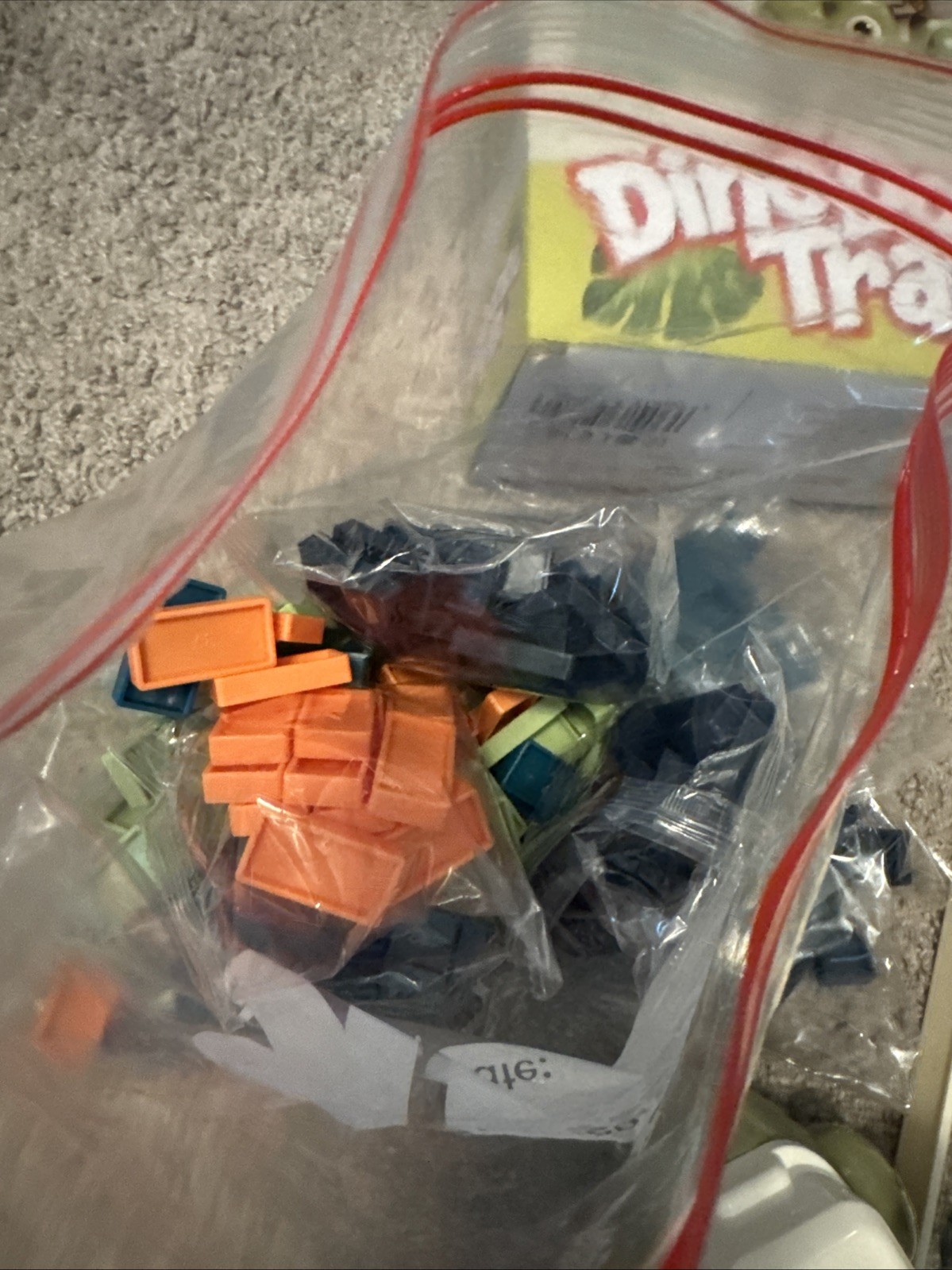 Atlasonix Dino Domino Train Ages 3+ Dinosaur Dominoes