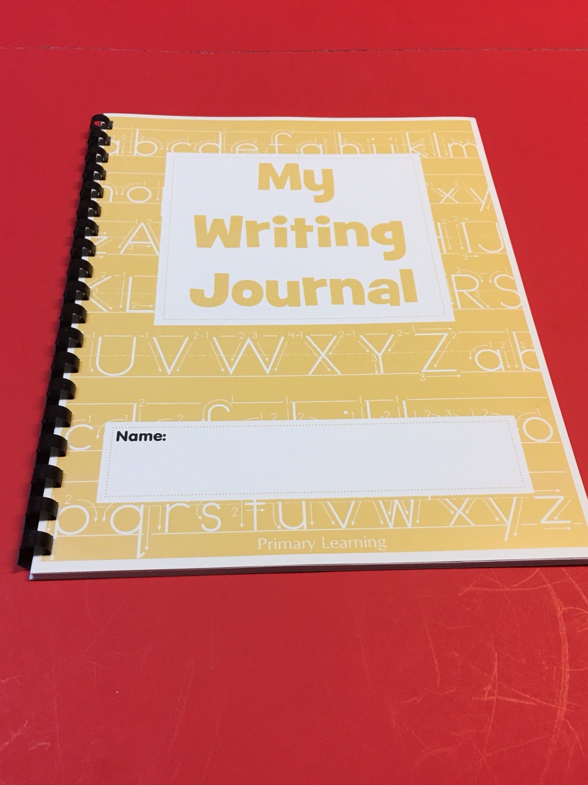 Primary Learning My Writing Journal – 30 Pgs (Yel) Single Book.
