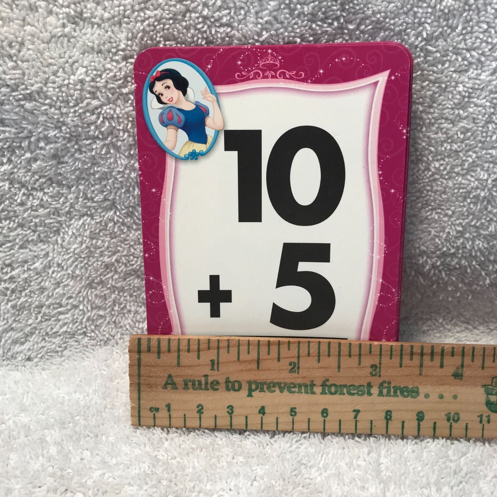 Disney Princess Addition Learning Cards For Kids 36 Colorful Flash Cards For Mat
