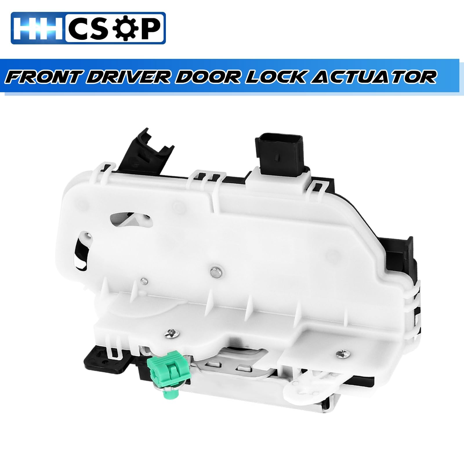 HHCSOP Front Left Driver Side Door Lock Latch Actuator Replacement for White