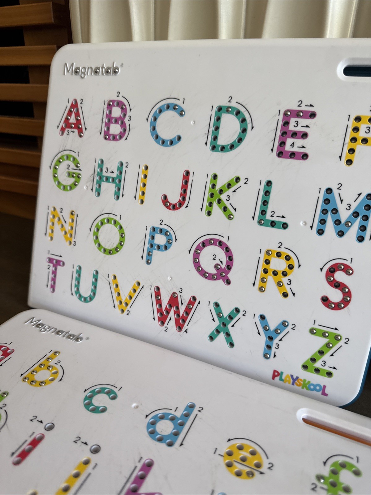 4 Original Magnatabs! Only One Pen Included. Letters Shapes Numbers And More. ￼