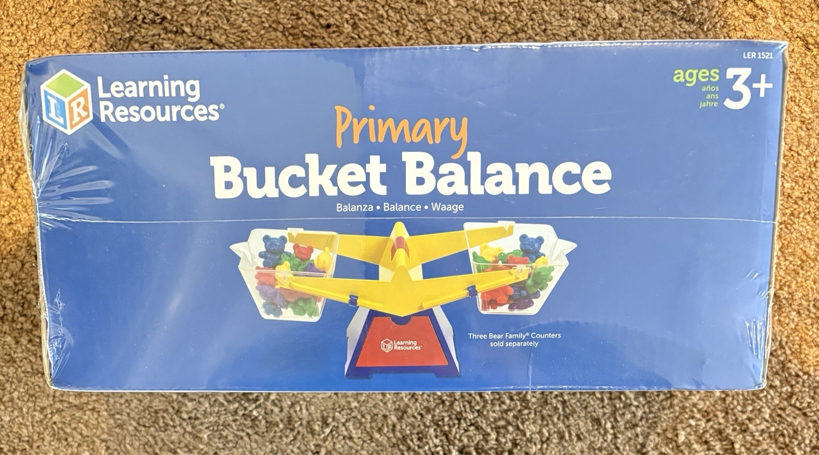 Learning Resources Primary Bucket Balance New Kids Childrens Educational Toy