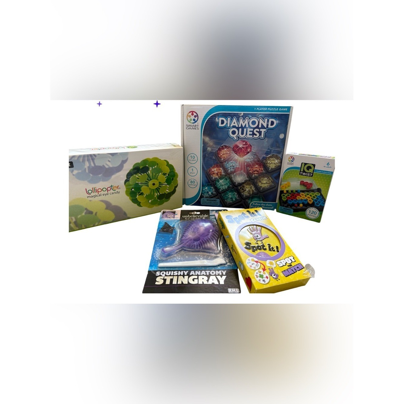 Kids STEM Game Bundle- Includes 5 NWT Games / Toys