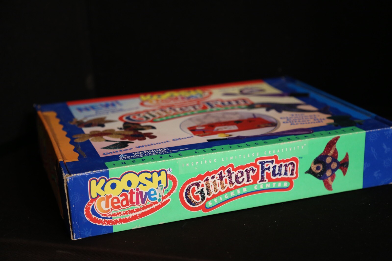 Koosh Creative Glitter Fun Vintage Kids Craft Set OddzOn NEW