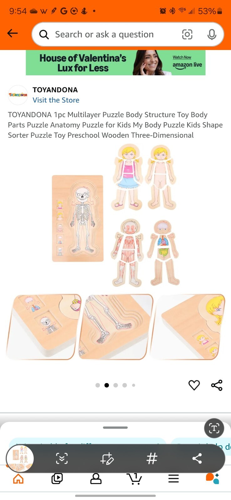 Discovery Toys Body Amazing Puzzle