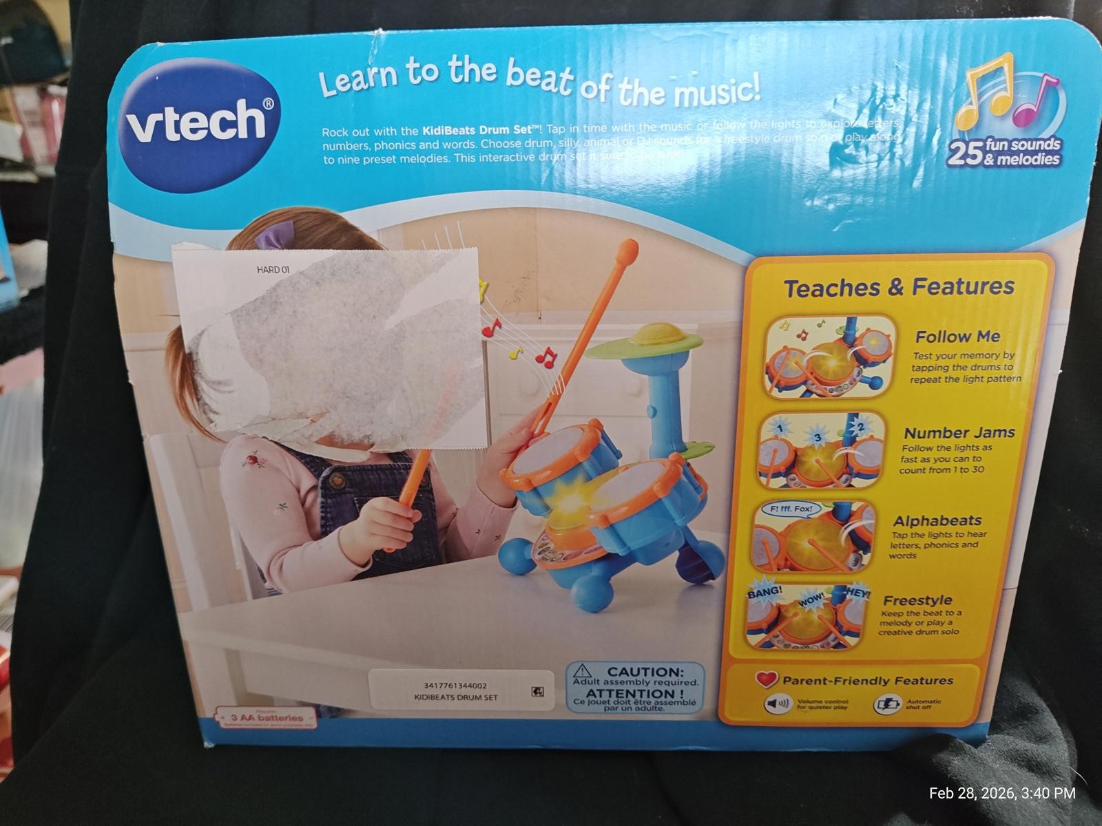 VTech KidiBeats Kids Drum Set