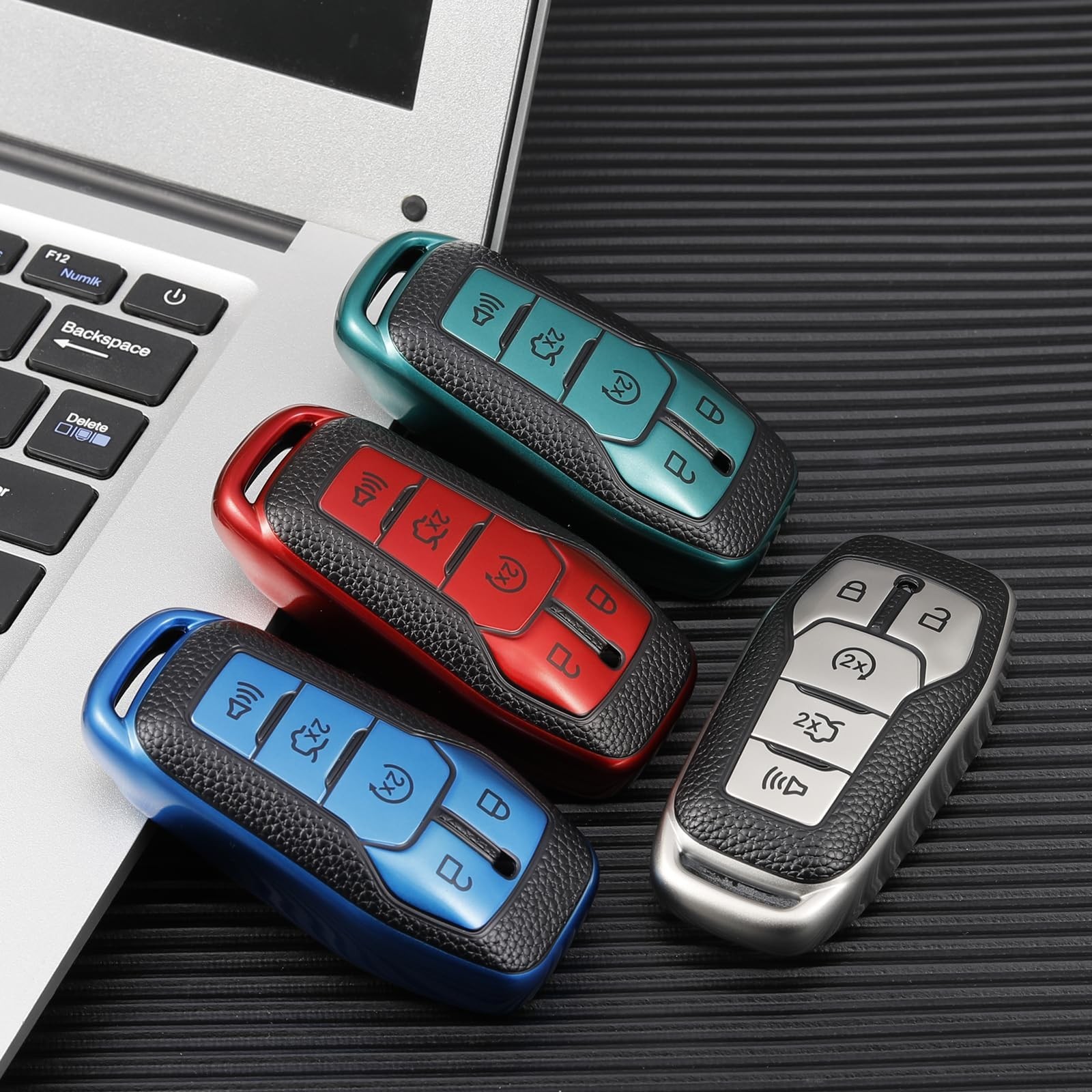 Key Fob Cover for Ford F150 Explorer Fusion Mustang Edge Lincoln MKZ MKC MKX …
