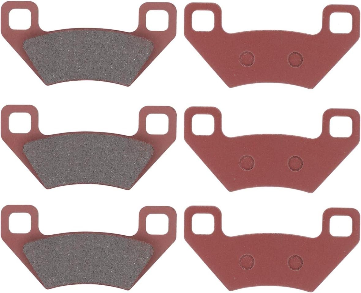 Front & Rear Brake Pads for Arctic Cat 300 366 400 450 500 4X4 Prowler XT 550 65