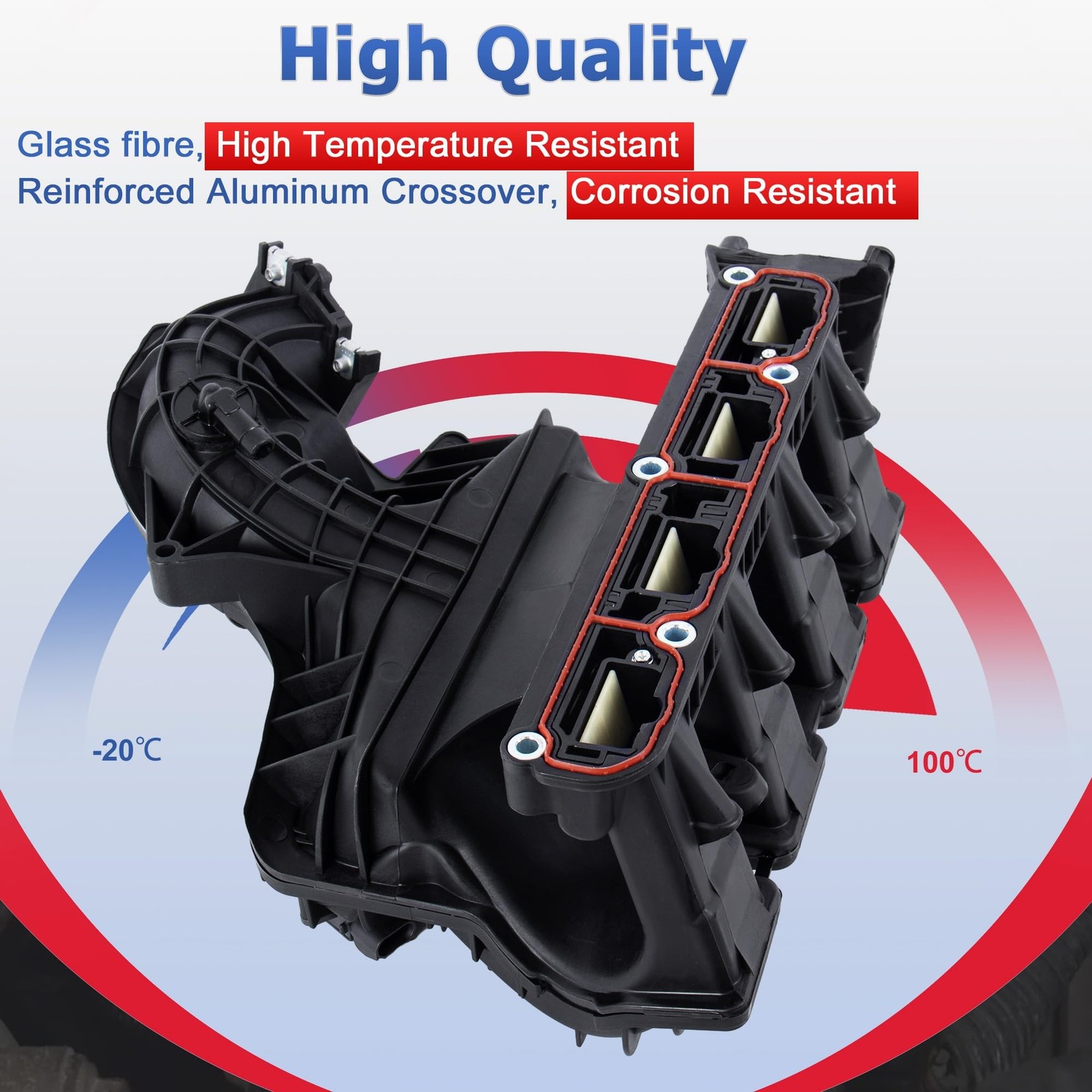 4884495AK Intake Manifold Compatible with 2007-2017 Jeep Patriot Compass/Dodg…