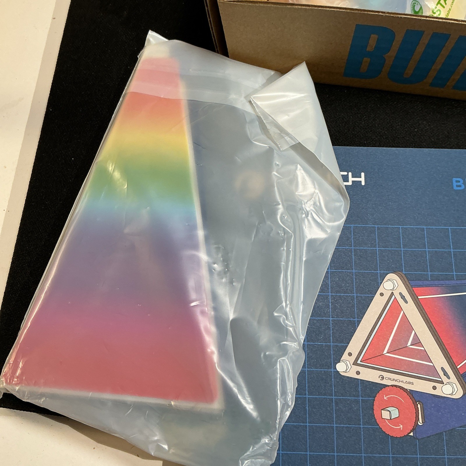 Crunch Labs By Mark Rober S.T.E.M. Build Box Kaleidoscope Think Like Engineer