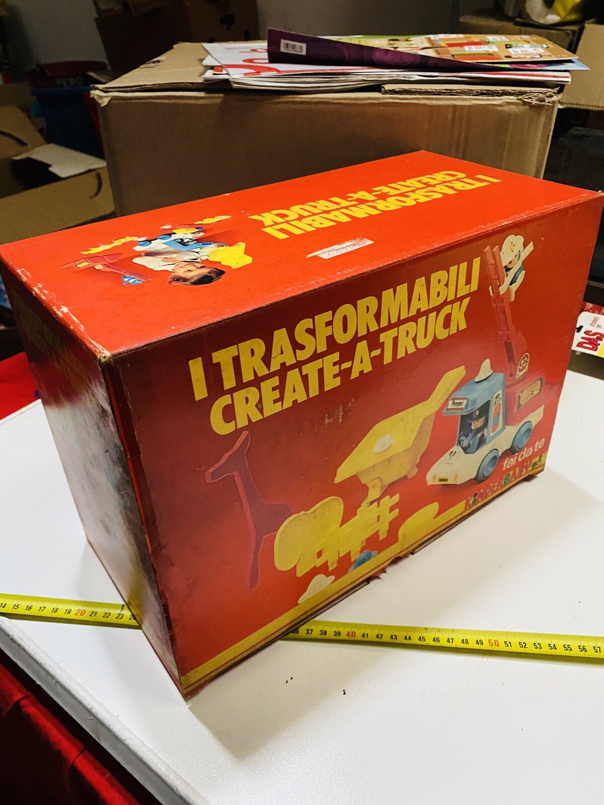 Transformable Kinderbaby Create a Truck New Vintage Rare!!!