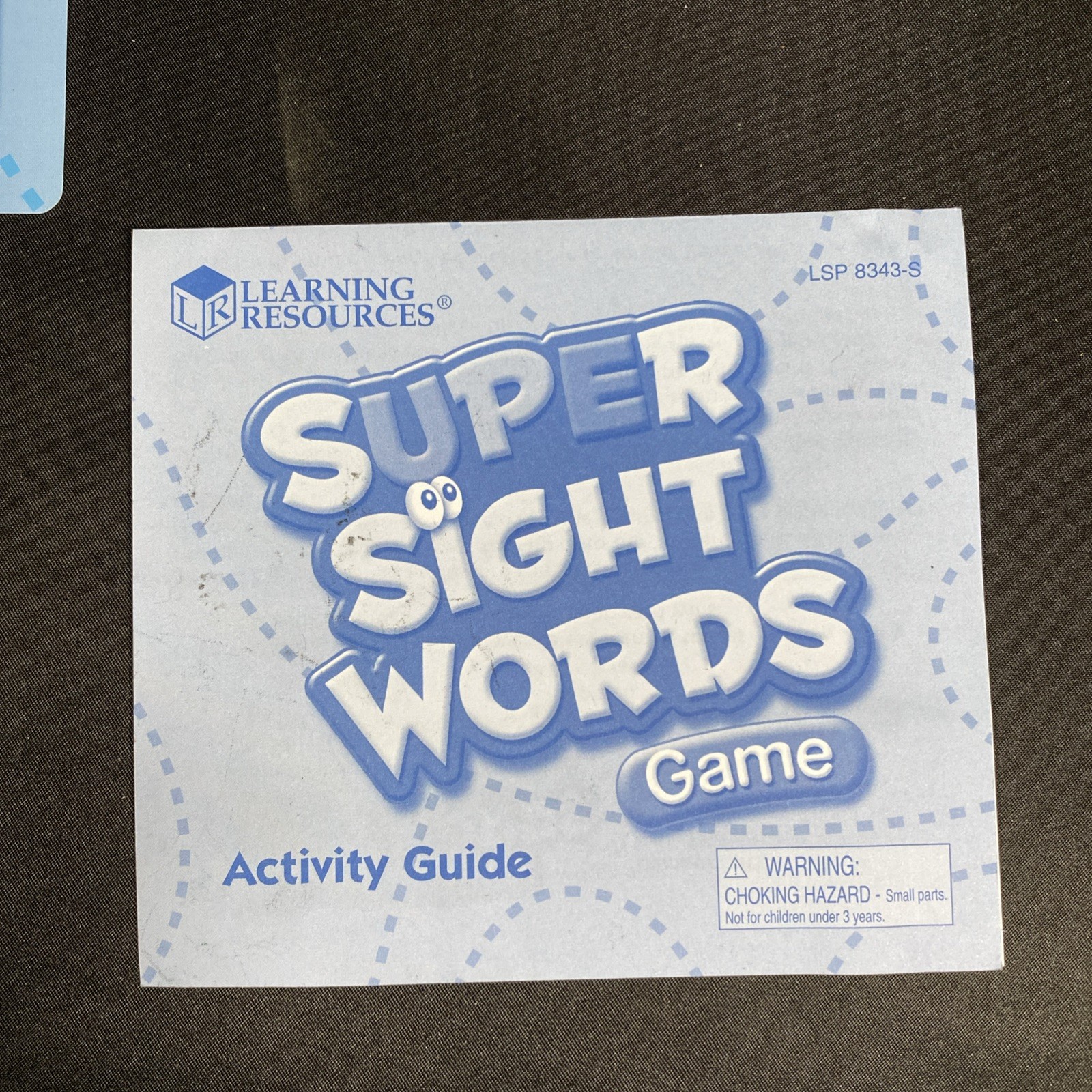Sight Word Bingo Learning Resources PreK K Grade 1 Reading Game Two in One