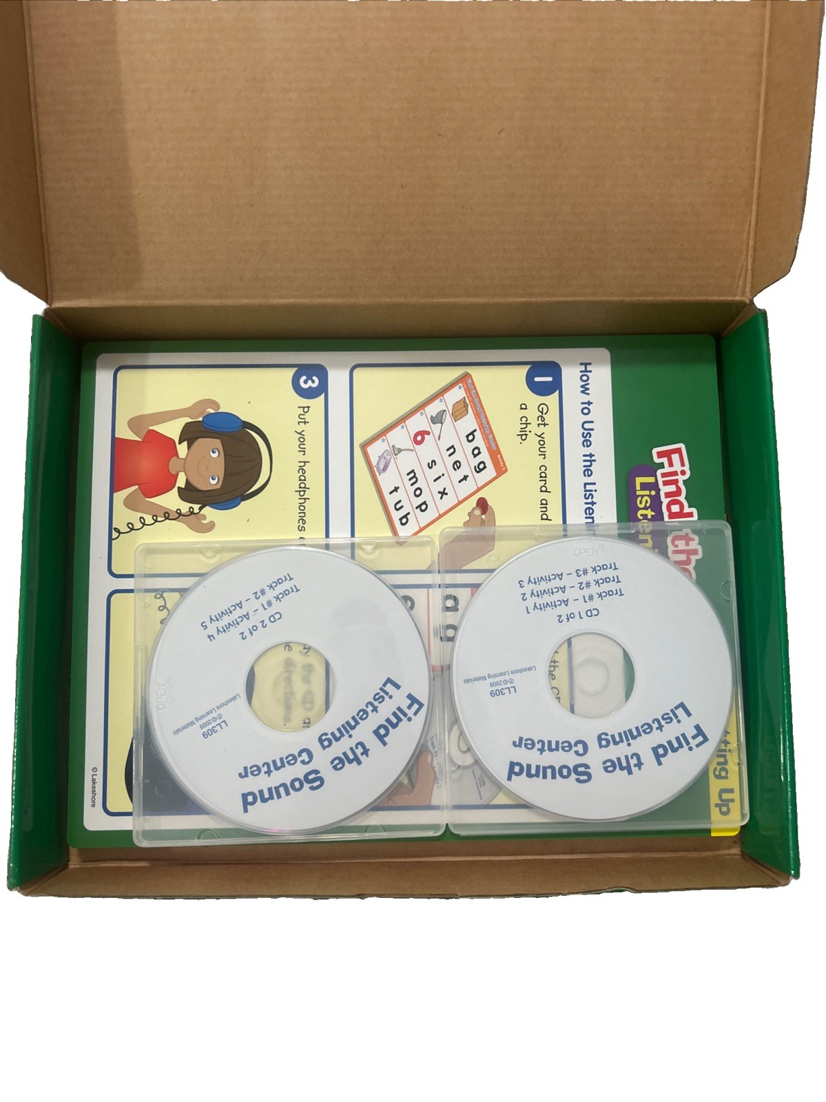 Lakeshore Learning Find The Sound Listening Center 4+