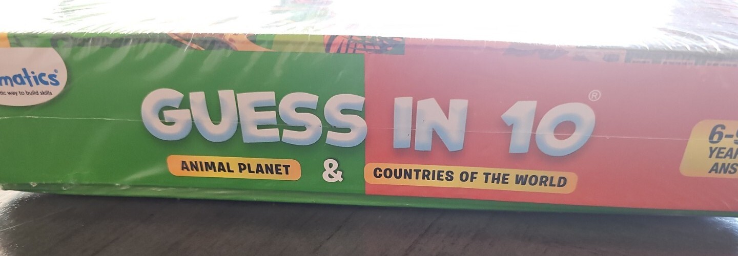 Skillmatics Card Game : Guess in 10 Animal Planet & Countries Of The World Age6