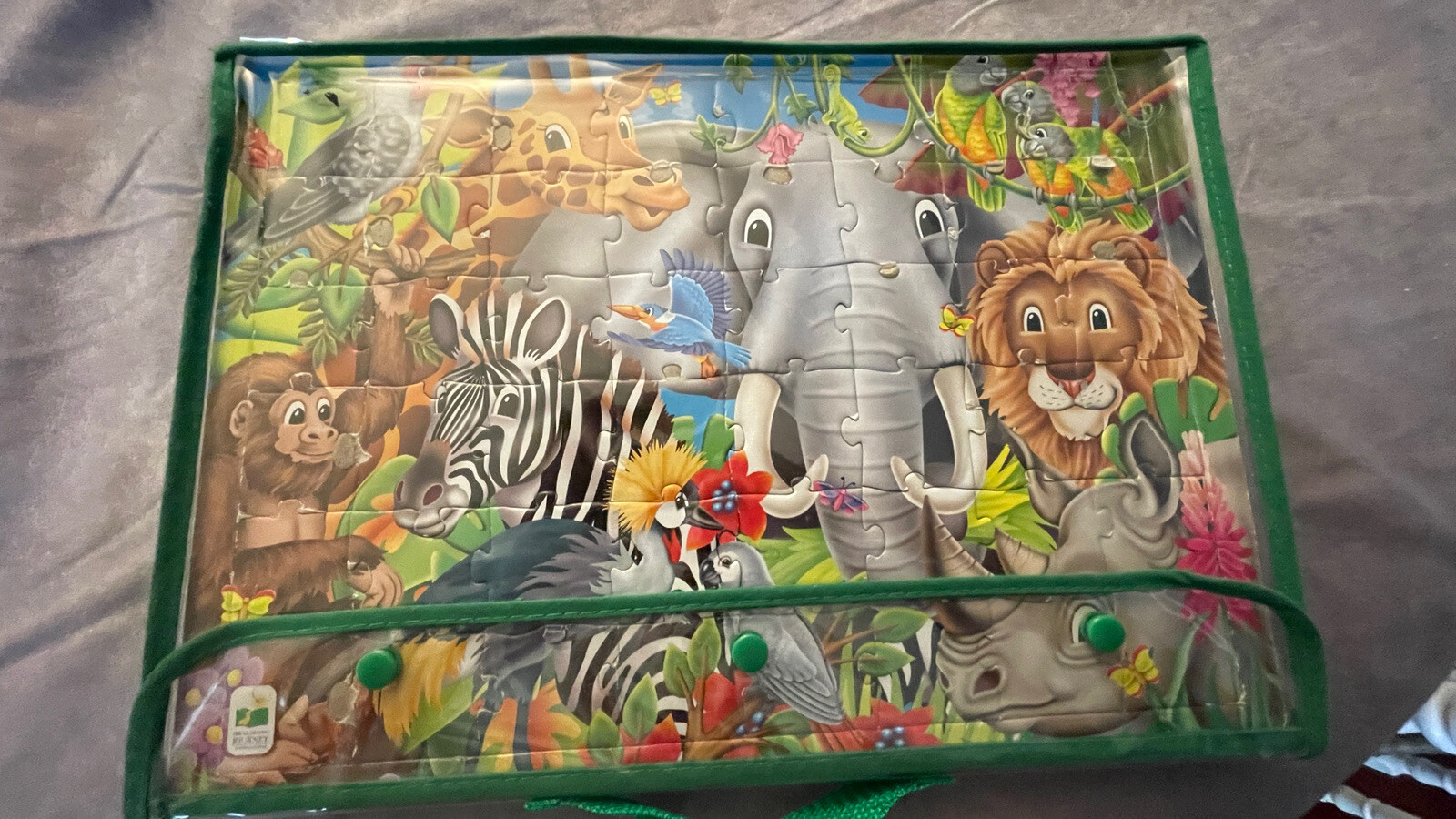 The Learning Journey: Jumbo Floor Puzzles – Animals of The World – Kids Puzzles,