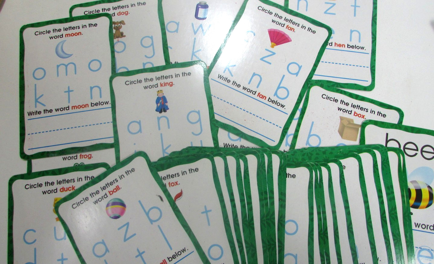 Variety Lot Of Kid’s Elementary Learning Activities Matching Math Letters Time