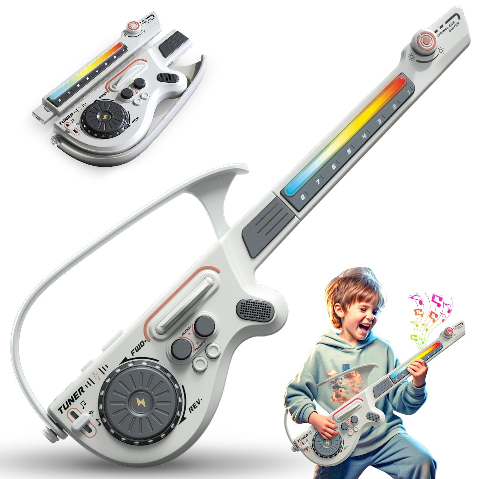 Toy Guitar for Toddler Ages 3-5 4-6 5-7,a Kids Musical Instrument Gift for Boys