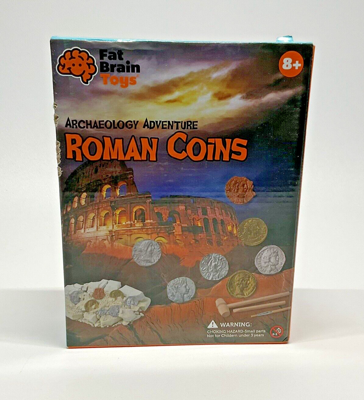 Fat Brain Toys Archaeology Adventure Roman Coins History Educational NEW in Box*