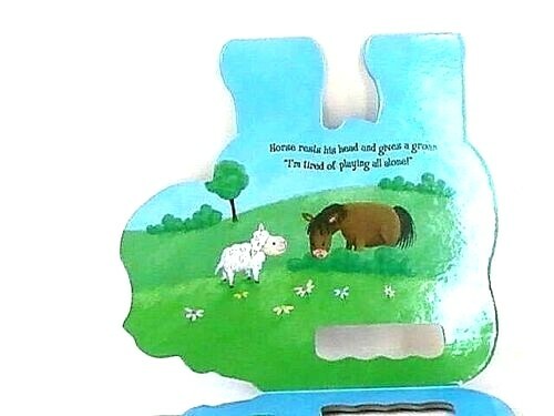 HAPPY ANIMALS with CARRY HANDLE Board Books Illustrated Pre-K CHOICE – 4 NEW!