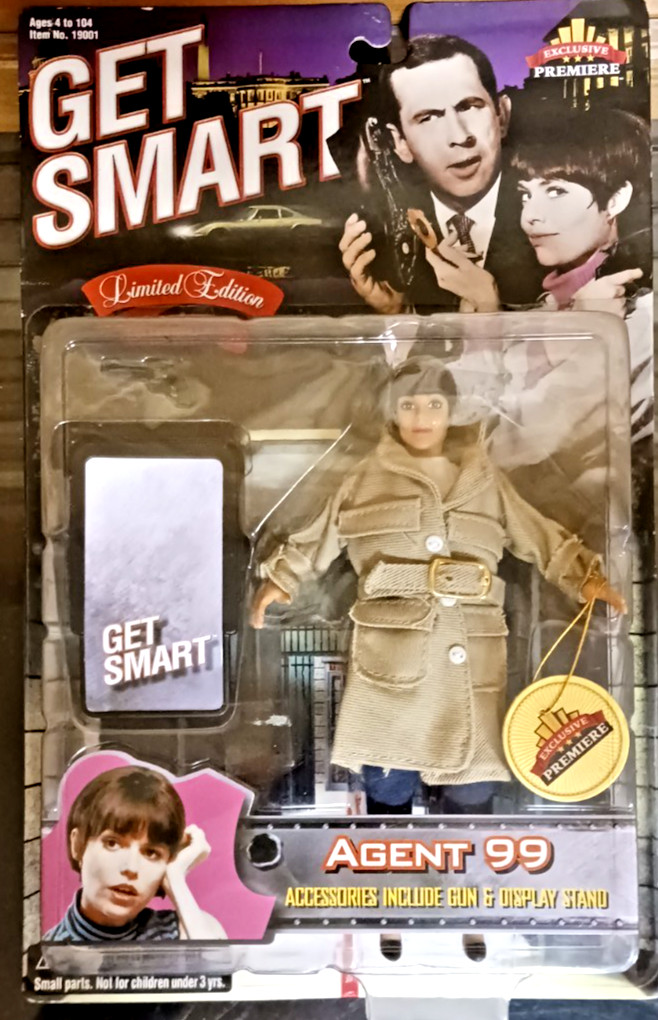 VTG GET SMART AGENT 99 LIMITED EDITION 1998 ACTION FIGURE SEALED NIB
