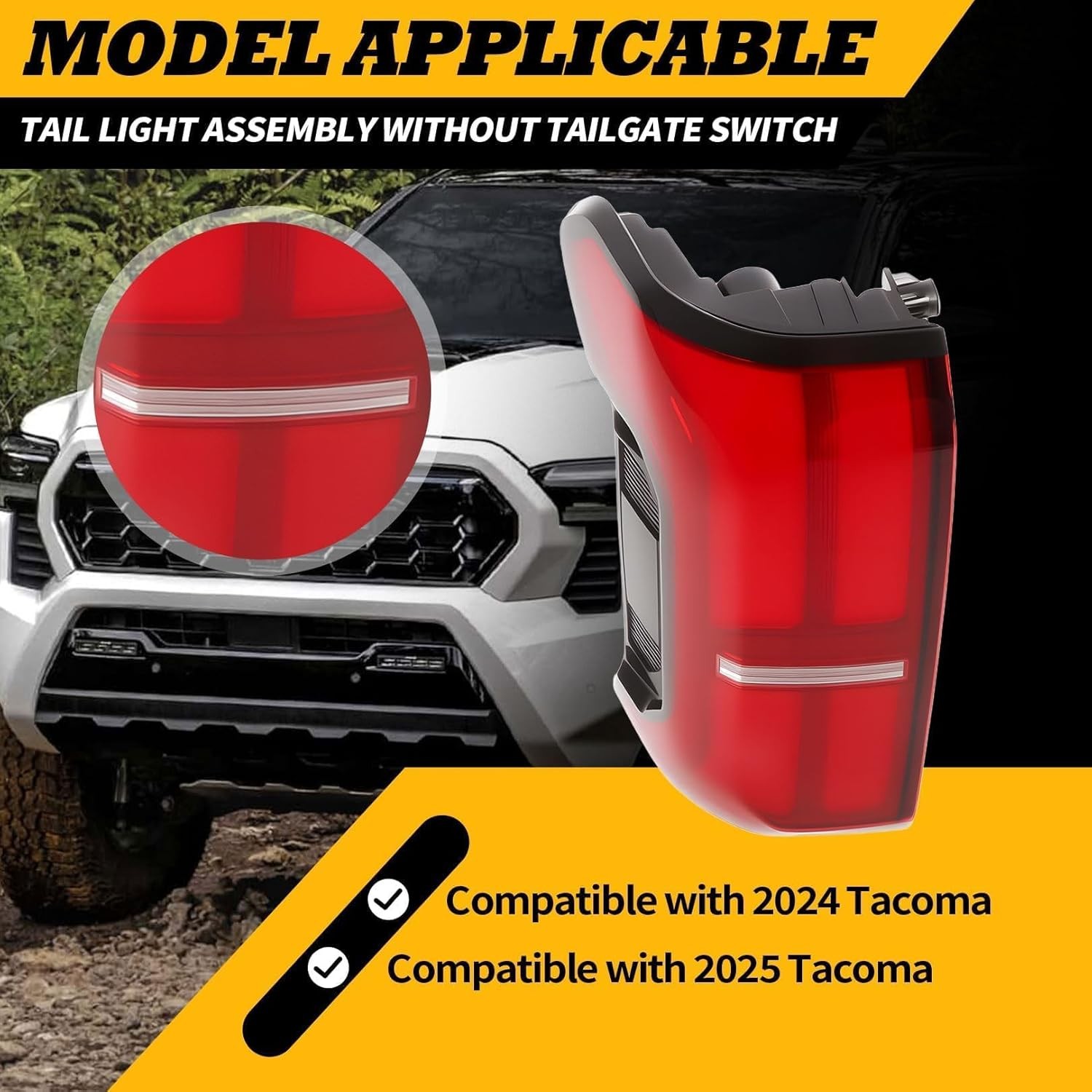 Pickup Truck Rear Brake Light Housing