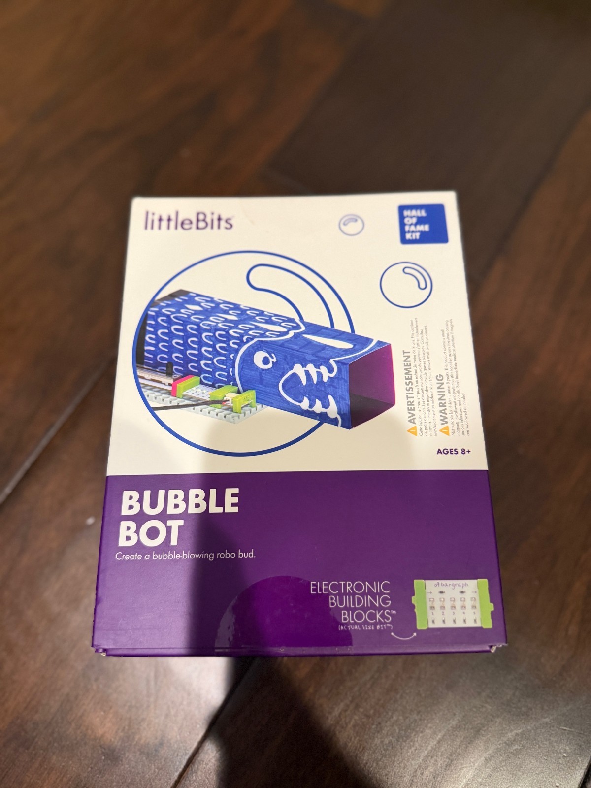 littleBits Hall of Fame Bubble Bot Starter Kit, Purple