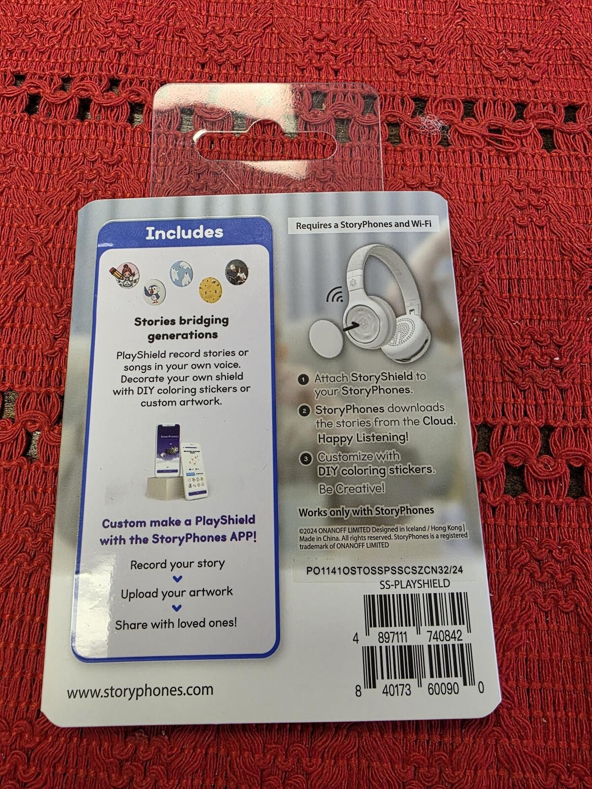 PlayShield Create Your Own Stories +DIY Stickers StoryPhones Accessory Pack