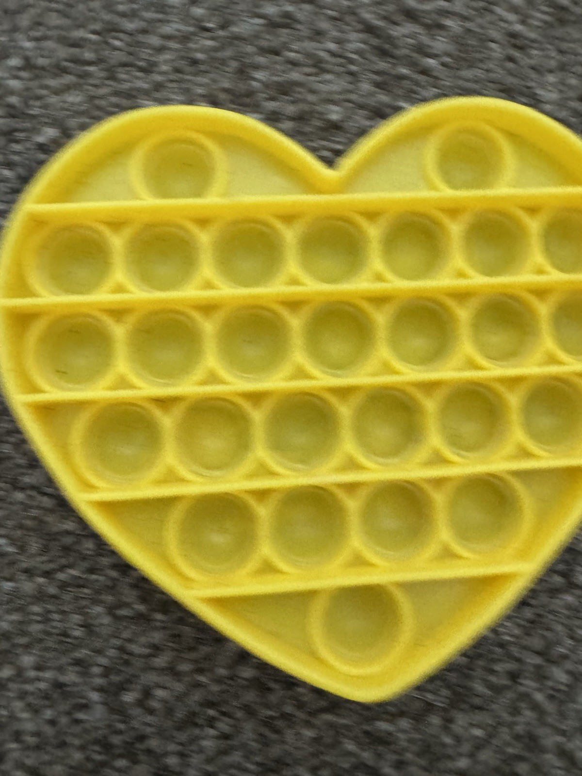 Tom & Jerry Yellow Heart Cat Mouse Push Pop Squisher SKU:K