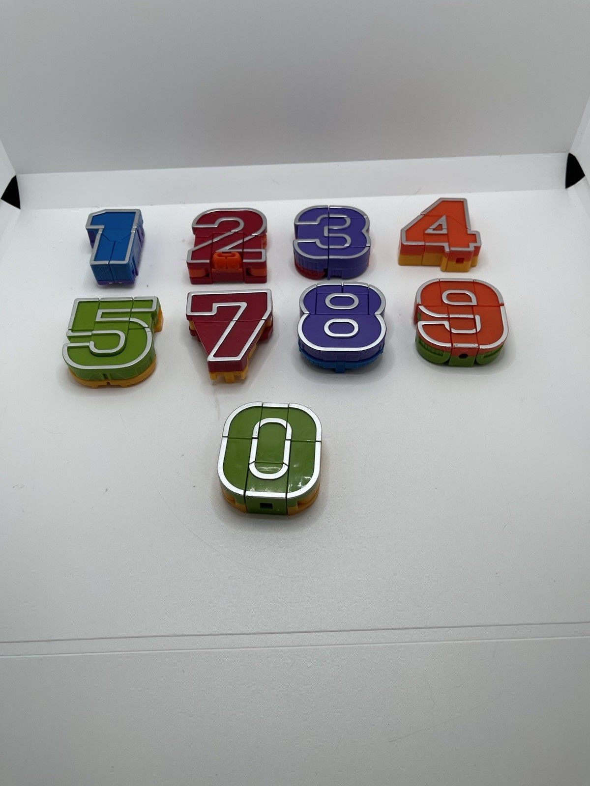 Lydaz Numbers Robot Magic Combiner Transform Educational Stem Toy Fine Motor