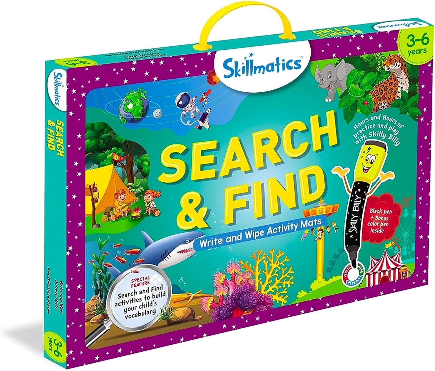 Search and Find Educational Game – Reusable Preschool Learning Activities, Pe…