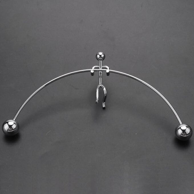 Stainless Steel Balancing Toy Engular Momentum Silver Pole Balancing Man