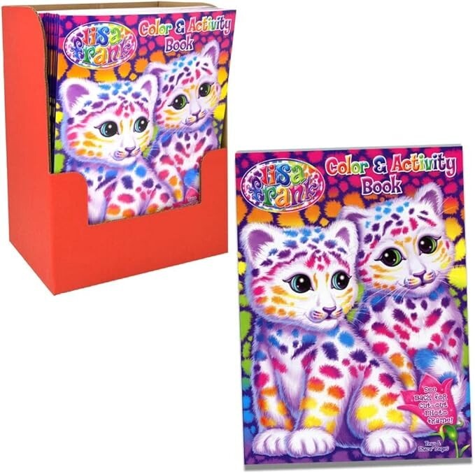 Lisa Frank Fun Coloring and Activity Book – Cute Cats