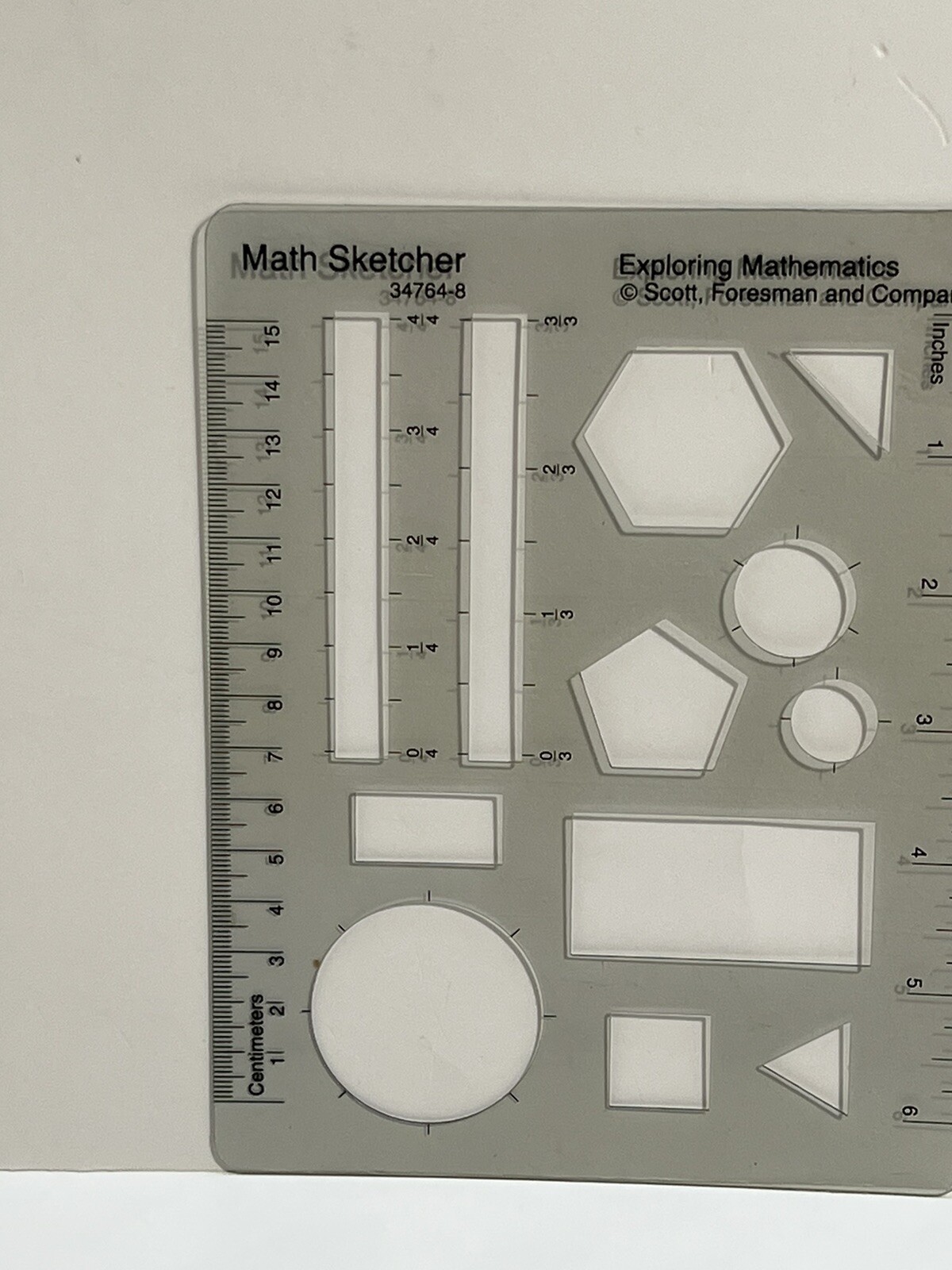 Math Sketcher 34764-B Ruler Exploring Mathematics