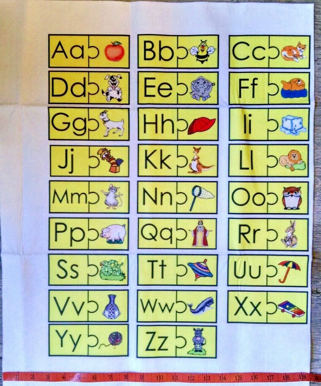 Story Time Felts – 19″ X 25″ Story Teller Alphabet Flannel Board Set