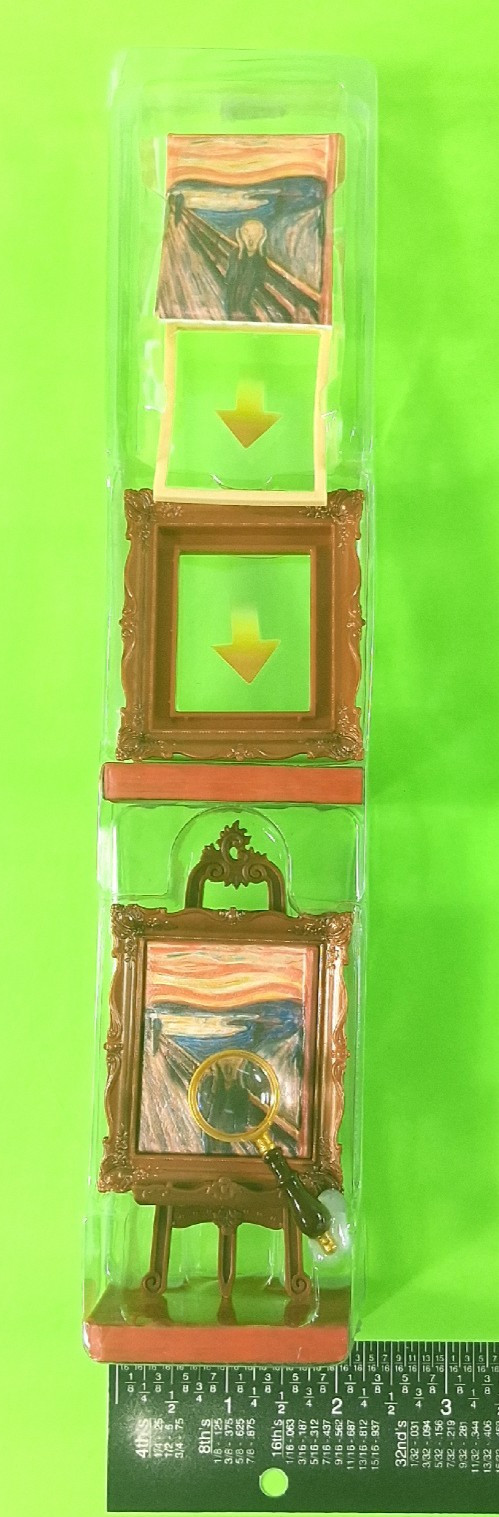 Edvard Munch The Scream Painting Artwork Zuru Mini Masterpieces Blister Pack