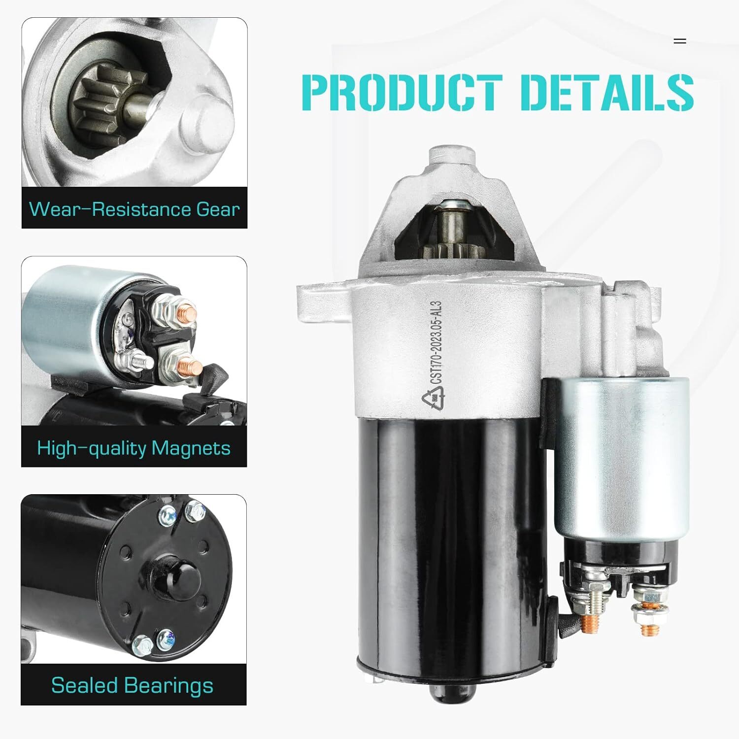 Starter (Only for Auto Transmission) Fit for Ford Aerostar 4.0L 4.0 1997,for