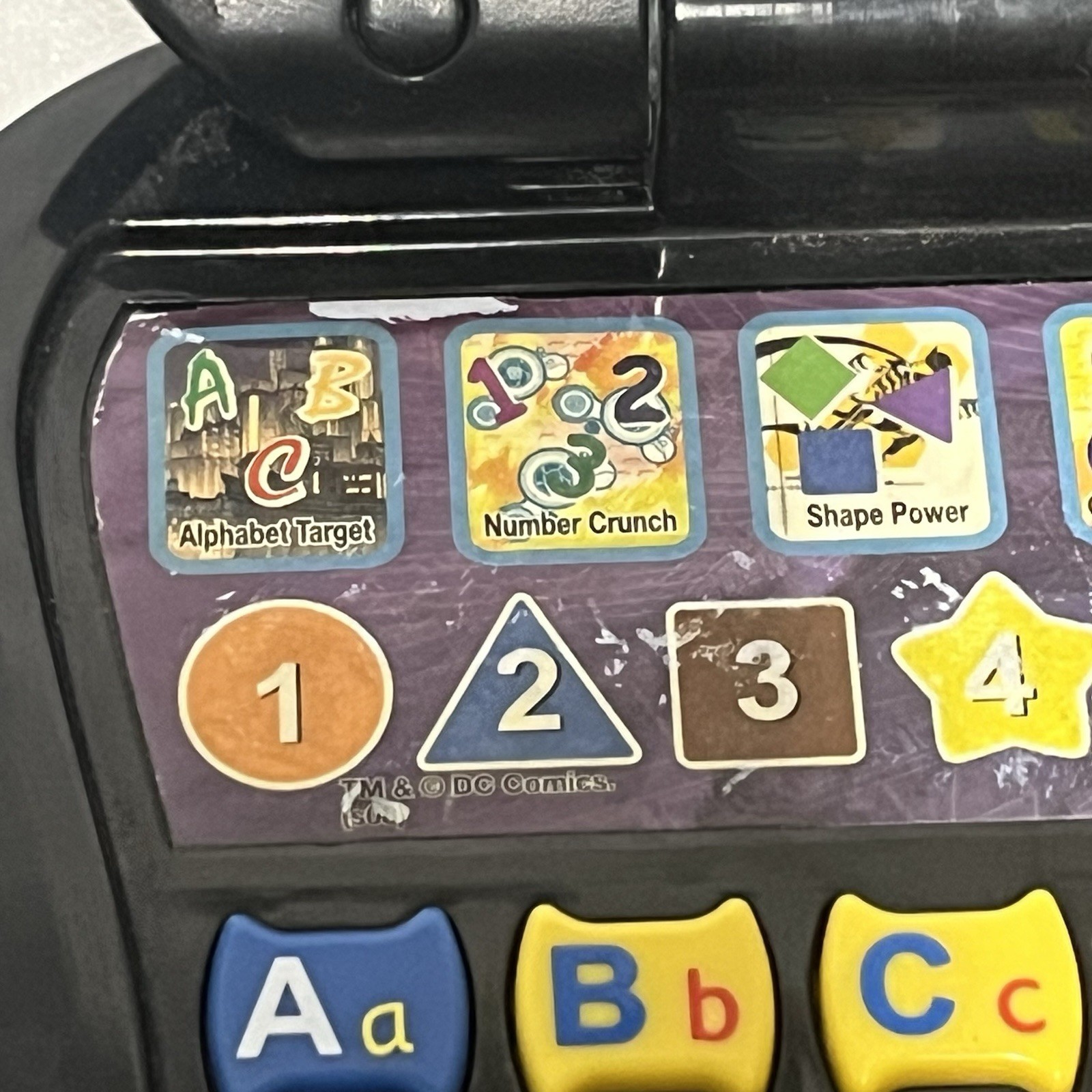 Rare Oregon Scientific Batman Dark Knight Computer Educational toy Laptop Game