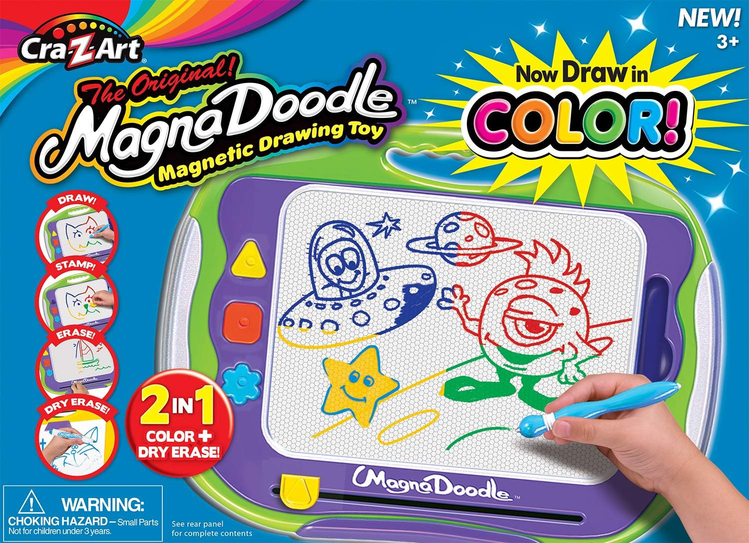 Travel Magna Doodle – 50 Years of Creative Fun – Classic Magnetic Drawing Board